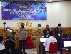 Tinjau Pelaksanaan SKD CPNS di Hari Ketiga, Ini Pesan Bupati Mura