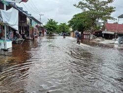 Kota Sampit Banjir Akibat Curah Hujan