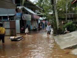 Sejumlah Daerah di Mura Mulai Terendam Banjir, Masyarakat Diminta Waspada