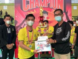 Penutupan Karang Taruna Fun Futsal Cup 2021 Dihadiri Camat Murung