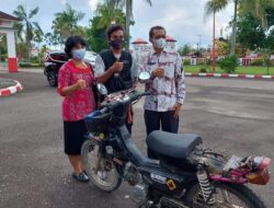 Bertemu Pengendara Motor Berkeliling Indonesia, Ini Pesan Bupati Mura