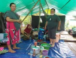 Pemkab Kotim Bangun Dapur Umum di Dua Desa Terdendam Banjir