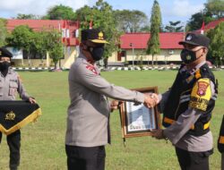 Keren! Aipda Rodie Raih Penghargaan dari Kapolda Kalteng