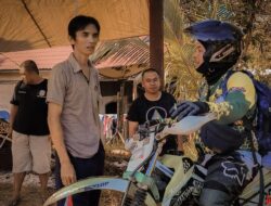 Gunakan Motor Trail, Legislator Ini Laksanakan Reses Terhadap Tiga Desa di Kecamatan Latup