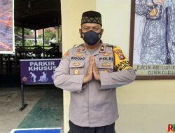 Kapolsek Murung Sampaikan Sejumlah Himbauan Bagi Warga Kota Puruk Cahu Menjelang Lebaran