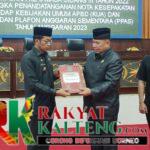 DPRD dan Pemkab Mura Tandatangani Nota Kesepakatan KUA-PPAS Tahun 2023