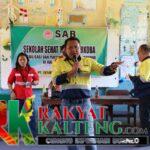 PT. SAB gelar penyuluhan bahaya Narkoba di SMPN-4 Laung Tuhup