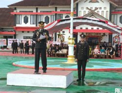 Polres Mura Gelar Upacara Peringatan HUT Bhayangkara ke 77