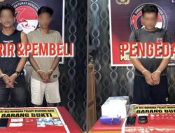 Pembeli dan Kurir Tertangkap, Pengedar Menyusul Bawa Barbuk 12 Paket Sabu