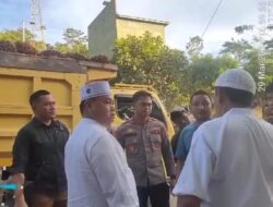 Rombongan Bupati Kotim Dihadang Puluhan Sopir Truk, Ini Penyebabnya