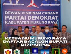 Ketua NU Murung Raya Daftar Bacalon Bupati di 7 Partai Politik