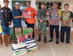 BPBD Mura Salurkan Bantuan Untuk Korban Bencana Banjir di Beriwit