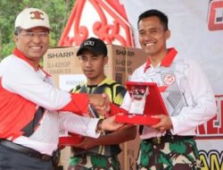 Dandim 1013 Muara Teweh Juara I Lomba  Menembak Pada HUT Bhayangkara ke-78