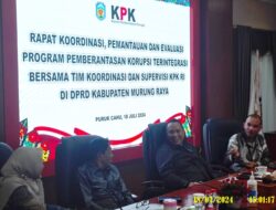 KPK RI Datangi Kantor DPRD Murung Raya