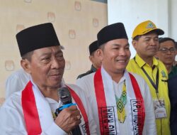 Daftar ke KPU, Heriyus – Rahmanto Dikawal 9 Partai Politik