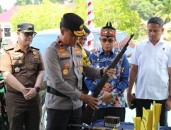 Pemkab Sambut Kunker Wakapolda Kalteng di Murung Raya