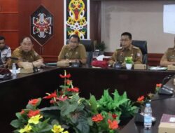 Pj Bupati Pimpin Rapat Evaluasi Data Monitoring Center for Prevention KPK