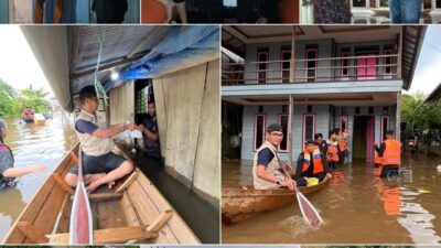 BPBD Mura Salurkan Bantuan bagi Warga Korban Banjir