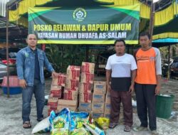 SMSI Kabupaten Murung Raya Berikan Bantuan Sembako Untuk Korban Banjir