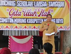 Kehadiran Sekolah Lansia di Murung Raya Didukung Pemerintah Daerah